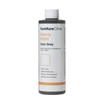 Furniture Clinic Fabric Paint - Use to Restore or Change the Colour of Upholstery, Soft Furnishings, Car Interiors - Easy to Use - Works on All Fabrics (Dark Grey, 250 ml)