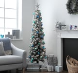 Habitat Argos Home 6ft Snow Tipped Pencil Christmas Tree