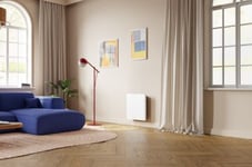 Radiateur électrique double coeur de chauffe Noirot Evolution 1000W blanc horizontal