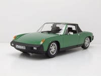 VW Porsche 914 2.0 1975 Vert Métallique Maquette de Voiture 1:18 Norev