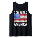 God Bless America T-Shirt Fourth of July Shirt Tank Top