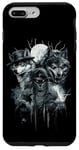 Coque pour iPhone 7 Plus/8 Plus Loup Alpha Loup-garou Meme Male Art Artwork Werewolf Wolf