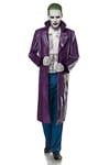 Mask Paradise Halloween 80088-272-028 Gangster Costume pour homme en polyuréthane et polyester Bleu/violet Taille 2XL