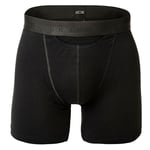 Hom Homme Long Boxer Brief - Ho1, Short, Sous-Vêtements, Uni Noir Xl (X-Large)