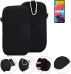 Neoprene case bag for Samsung Galaxy M53 5G Holster protection pouch soft Travel