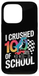 iPhone 13 Pro 100 Days Of School Monster Truck Dinosaur Case