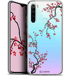 Caseink Coque pour Xiaomi Redmi Note 8 (6.3) [Gel HD Imprimé en France Collection Summer Design Sakura - Souple - Ultra Fin ]