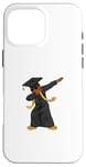 iPhone 16 Pro Max Graduate-Black-Man Dabbing Case