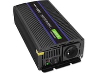 Qoltec Monolith 2000 Ms Wave Spenningsomformer | 12V Til 230V | 1000/2000W | Usb