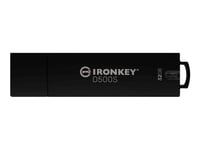 Kingston Ironkey D500s - Usb Flash-Enhet - Krypterat - 32 Gb - Usb 3.2 Gen 1 - Taa-Kompatibel