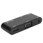 HDMI to VGA/Audio/HDMI Converter Audio Video Adapter for DVD/PS3/Laptop/Set Top