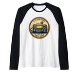 I'm A Ham Radio Operator Vintage Style Raglan Baseball Tee