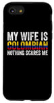 iPhone SE (2020) / 7 / 8 Proud Husband of Colombian Wife Humor and Pride Vintage Case