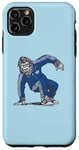 Coque pour iPhone 11 Pro Max Break Dancing Sasquatch B-Boy Bigfoot Dancer