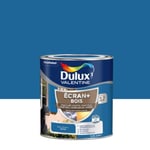 Peinture extérieure Ecran+ bois Dulux Valentine satin bleu breton 500 ml