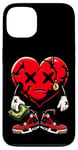 Coque pour iPhone 13 4 Red Thunder Tee Chaussures Heartbreak Cry Red Thunder 4s