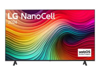 Lg 65Nano81t3a - 65" Diagonal Klass Nano81 Series Led-Bakgrundsbelyst Lcd-Tv - Smart Tv - Webos - 4K Uhd (2160P) 3840 X 2160 - Hdr - Nano Cell Display, Direct Led