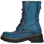 Bottines Felmini  D539 amphibie Femme Huile bleue