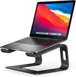 Support Ergonomique Amovible pour Ordinateur Portable, en Aluminium, Compatible avec MacBook Air Pro, Dell XPS, , Lenovo et Autres Marques Dont l¿écran Mesure 10 à 15,6 Pouces