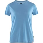 Fjallraven High Coast Lite T-Shirt W Tricot Femme, Bleu (River Blue), XL