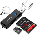 Beikell USB 3.0 Card Reader,High-Speed Sd/Micro SD Card Reader Memory Card