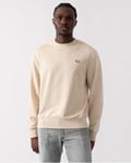 Fred Perry Mens Crew Neck Sweatshirt - Ecru - Size X-Large