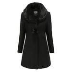 Manteau Femme De Marque À Fausse Col Fourrure Mi-Longue Épaississant Parka Femme Hiver Chaud Duffle Coat Femme -Zs307051