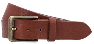 Gusti Ceinture en cuir - Verner Ceinture pour homme - Marron - Cuir véritable, Braun, 95 cm