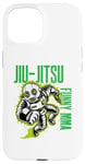 Coque pour iPhone 15 Robot spatial de combat Jiu-Jitsu, MMA, Grappling, Muay Thai