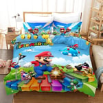 ZZX Duvet Cover Sets 3d Painting 3 Piece Set Bedding 100% Microfiber Comfortable And Soft For Kids, Friends, B- EU 240x220 cm