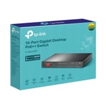 TP-LINK 10-Port Gigabit Desktop Switch with 6-Port PoE+ & 2-Port PoE++ - (TL-SG1