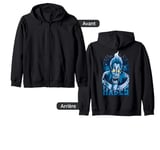 Disney Villains Hades Hercules Blue Flames with Pain & Panic Sweat à Capuche