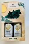 The Body Shop Shake Swish Ginger Haircare Duo Shampoo Conditioner Christmas Set