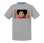 T-Shirt Enfant Michael Jackson Portrait Enfant Chanteur Pop Star Celebrite