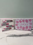 Clinique plenty of pop gift set x 4 full sized lip sticks Limited Edition Uk New