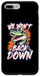 Coque pour iPhone 7 Plus/8 Plus We Won't Back Down Vintage Swamp Gator