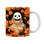 Hello Pumpkin Fall Kahvimukit Syksy Latte Muki Pumpkin Spice Happy Thanksgiving Emali Cup Halloween Kahvi Teekupit