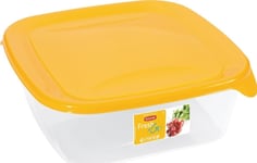 Curver Food Container "Fresh&Amp Go" Square 0,25L /Yellow/ Transparent