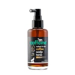 mCaffeine Naked and Raw Coffee Scalp Tonic - Hair Growth Toner - Energizes Hair Roots and Reduces Hair Fall - Paraben and Silicone Free - 100 ml