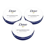 DOVE Crème Hydratante Corps Pot 150 ml - Lot de 3