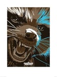 Marvel Comics Guardians of The Galaxy (Rocket Raccoon) 60 x 80 cm Toile Imprimée