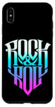 Coque pour iPhone XS Max I Love Rock & Roll Tee, Rock and Roll Fashion Graphic Design