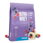 Maxler Ultra Whey Protein - Proteine Whey - Proteines musculation - Whey Isolate - Whey Protein Glace aux fruits des bois - 450g de proteine whey