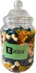 Emerald Meadow Pick & Mix Sweets 1.5kg Jar - Fizzy/Sour Mix - Retro Candy Jelly