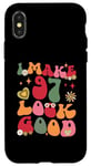 iPhone X/XS I Make 97 Look Good 97th Birthday Groovy Retro For Men Women Case