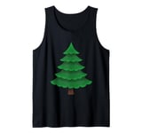 Fir Forest Christmas Tree Children's Drawing Tank Top