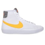 Nike Childrens Unisex Blazer Mid '77 Vintage White Kids Trainers - Size UK 4.5