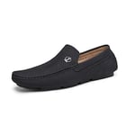 Bruno Marc Mocassins et Loafers Hommes Confortable Slip on Décontracté Chaussures Bateau et Mocassins pour Homme Noir 3251314 Taille 40