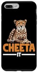 Coque pour iPhone 7 Plus/8 Plus Cheeta It Graphique Fast Cheetah Wildlife Runner -