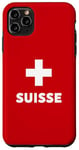 iPhone 11 Pro Max Switzerland Flag Suisse Swiss Schweiz White Red Case